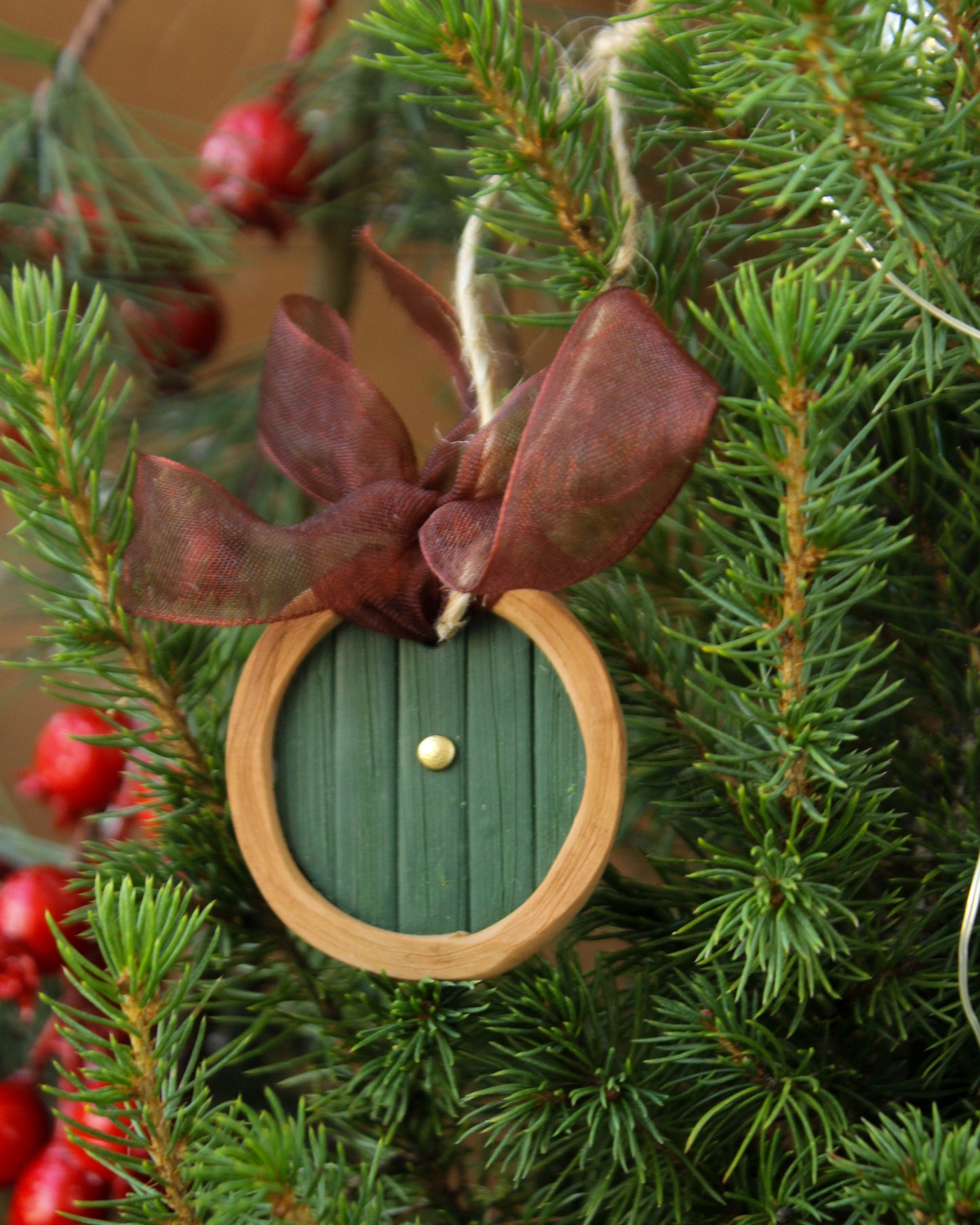 Hobbit Door Christmas Ornament