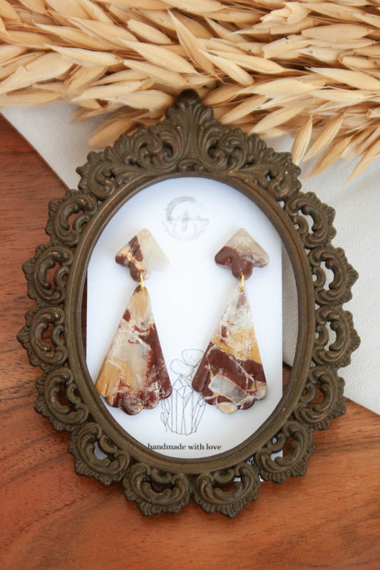Autumn Abstract Earrings