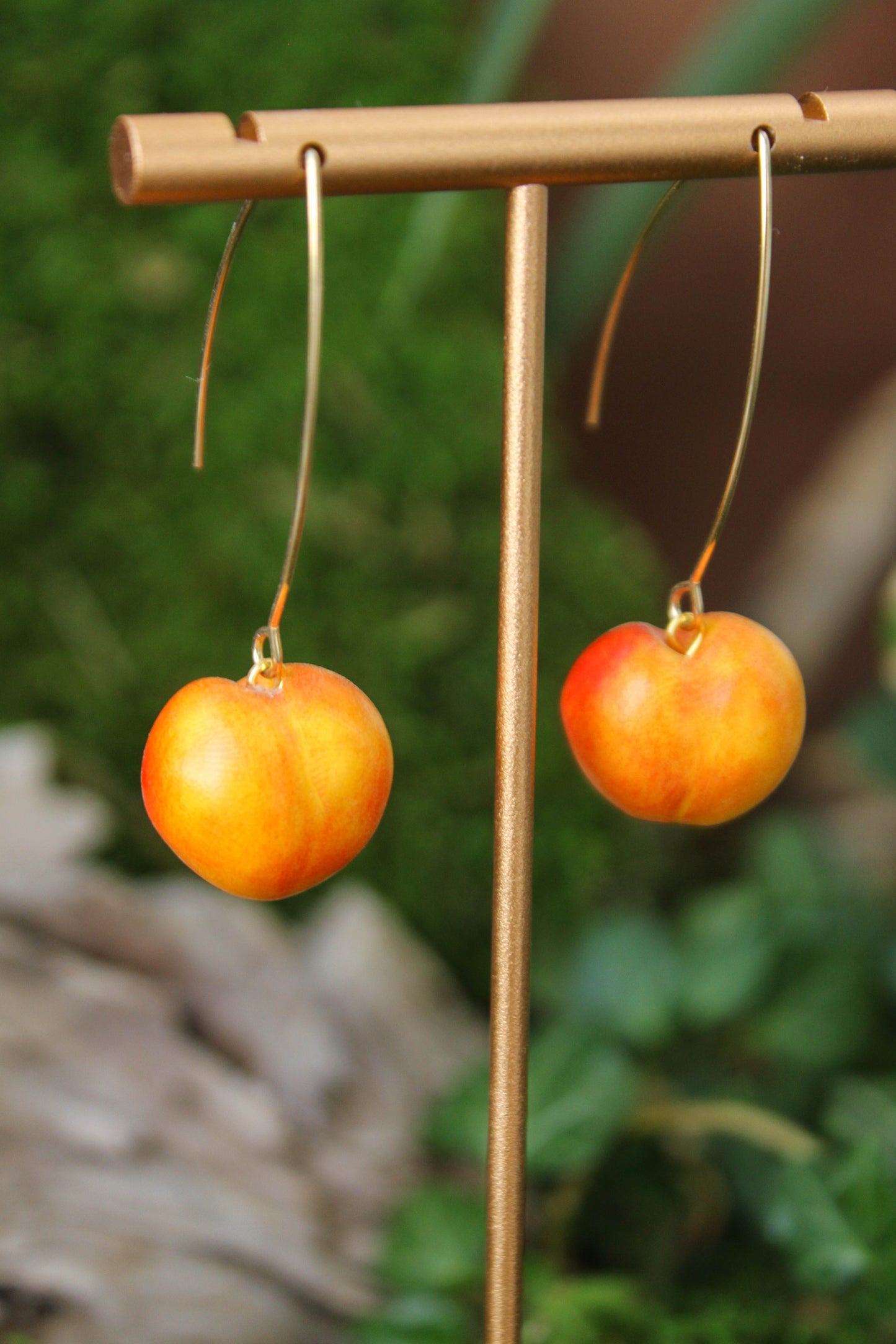 Yellow Cherries Earrings