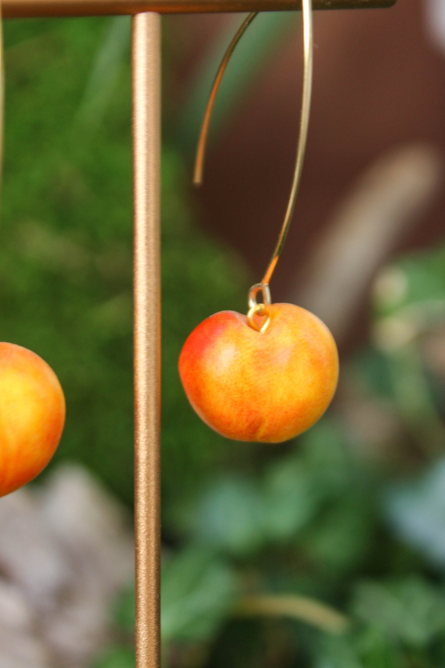 Yellow Cherries Earrings
