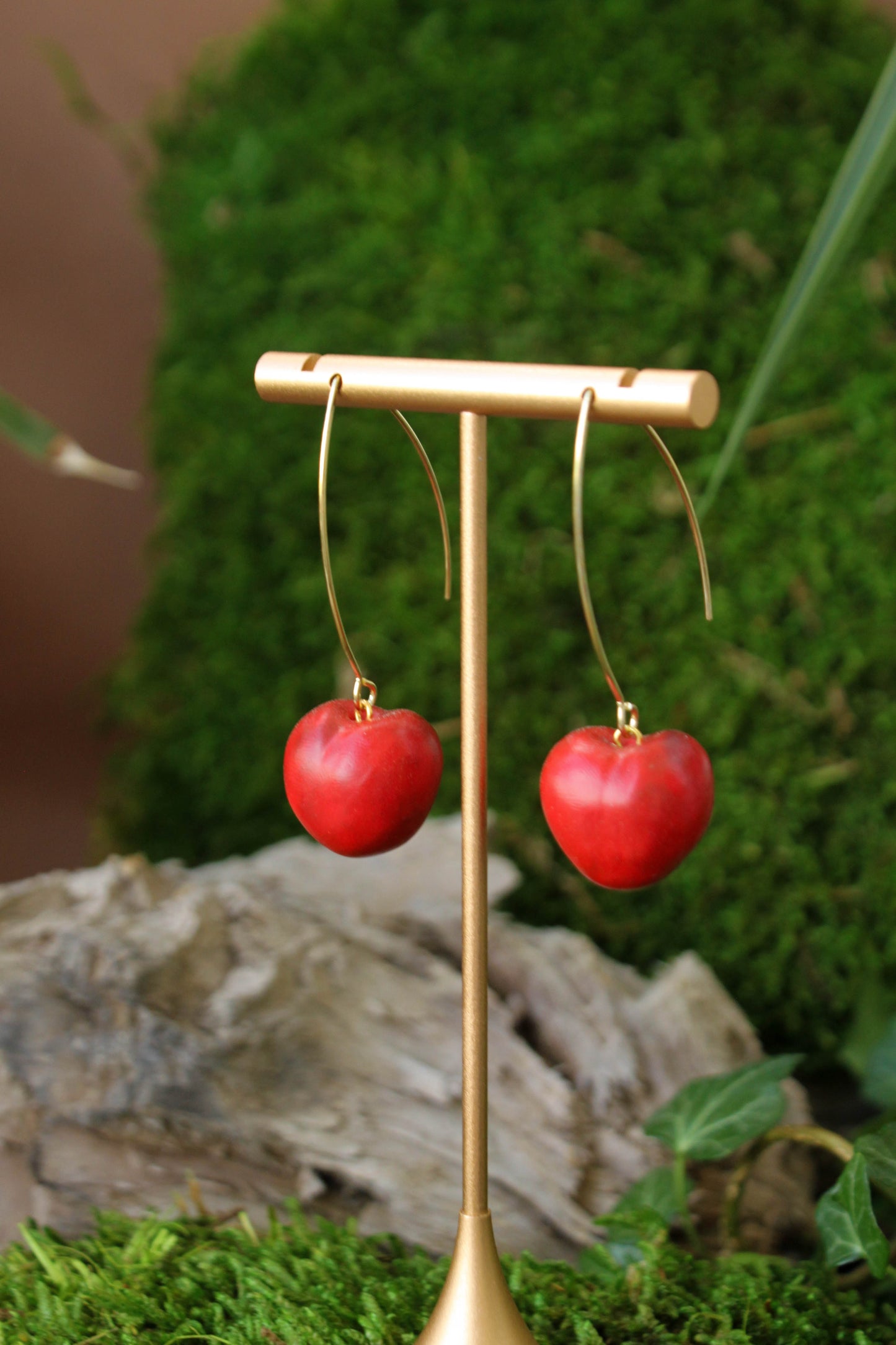 Red Cherries Earrings