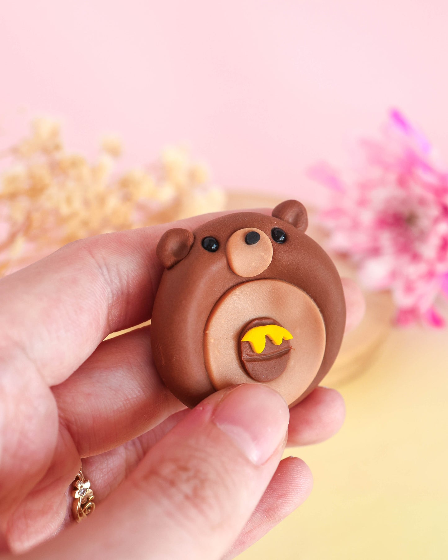 Honey Bear Worry Stone