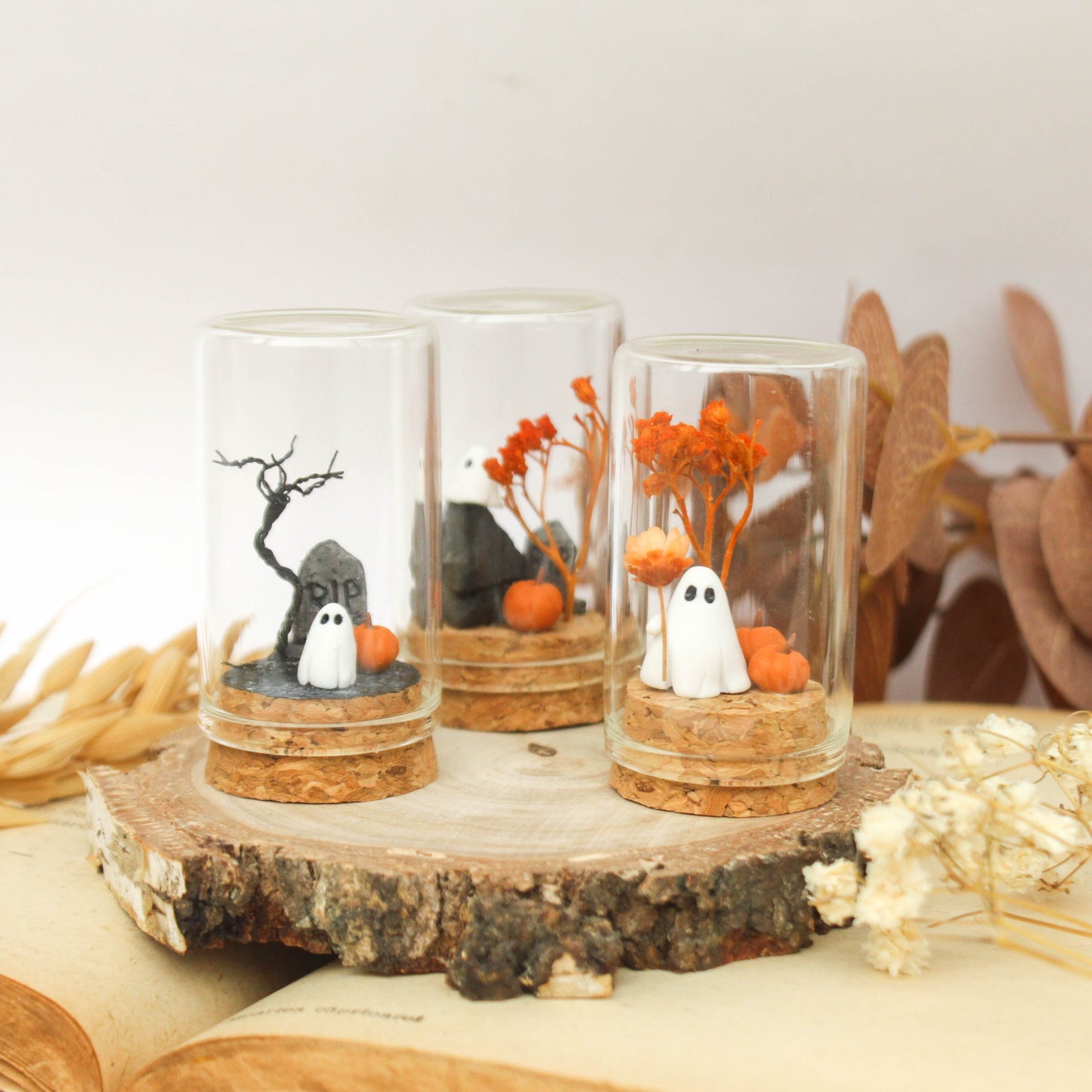 Miniature Ghost Terrarium Sticker