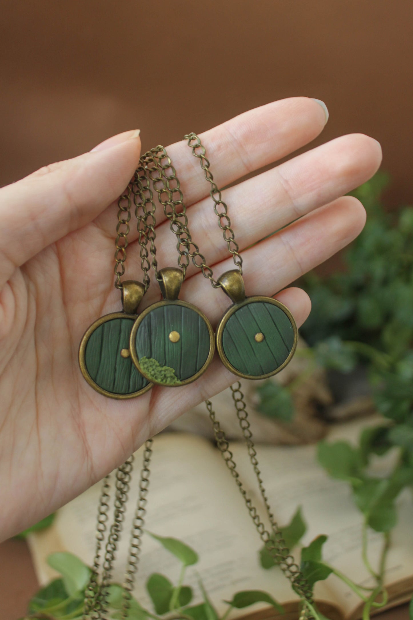 Hobbit Door Necklace