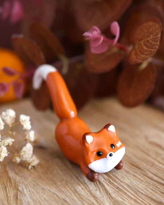 Fox Plant Friend – Handmade Autumn Plant Decor