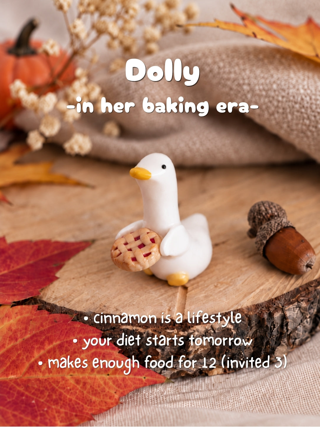 Cozy Autumn Geese – Limited Edition Collectible Figurines