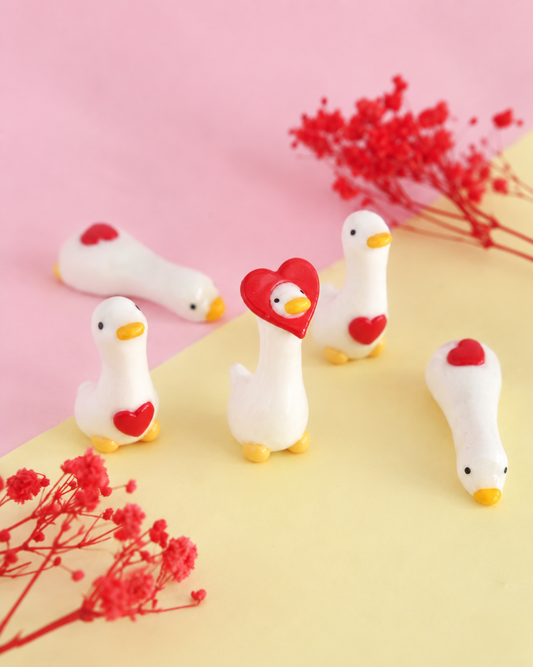 Loving Goose Desk Friend Figurines