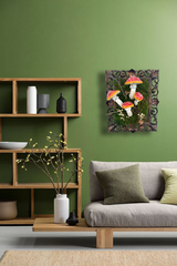 Original Sculpture: Amanita Muscaria Forest Artwork