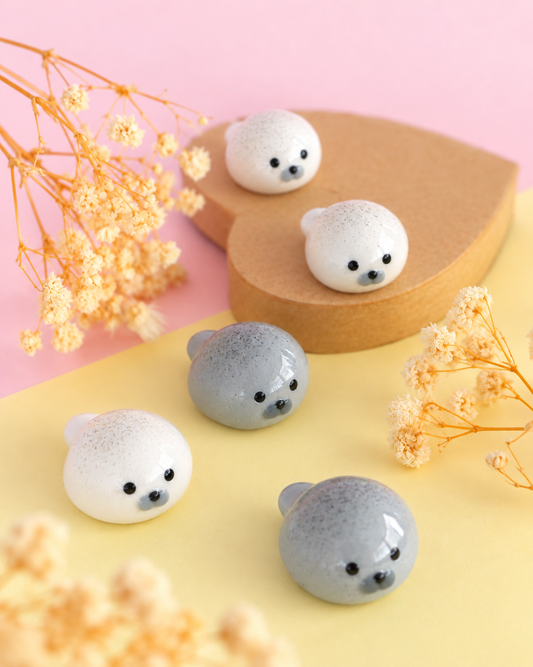 Chubby Seals Desk Friend Figurines