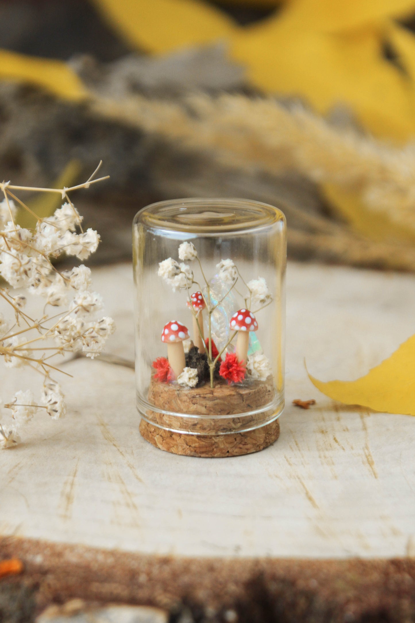 Miniature Crystal Terrariums