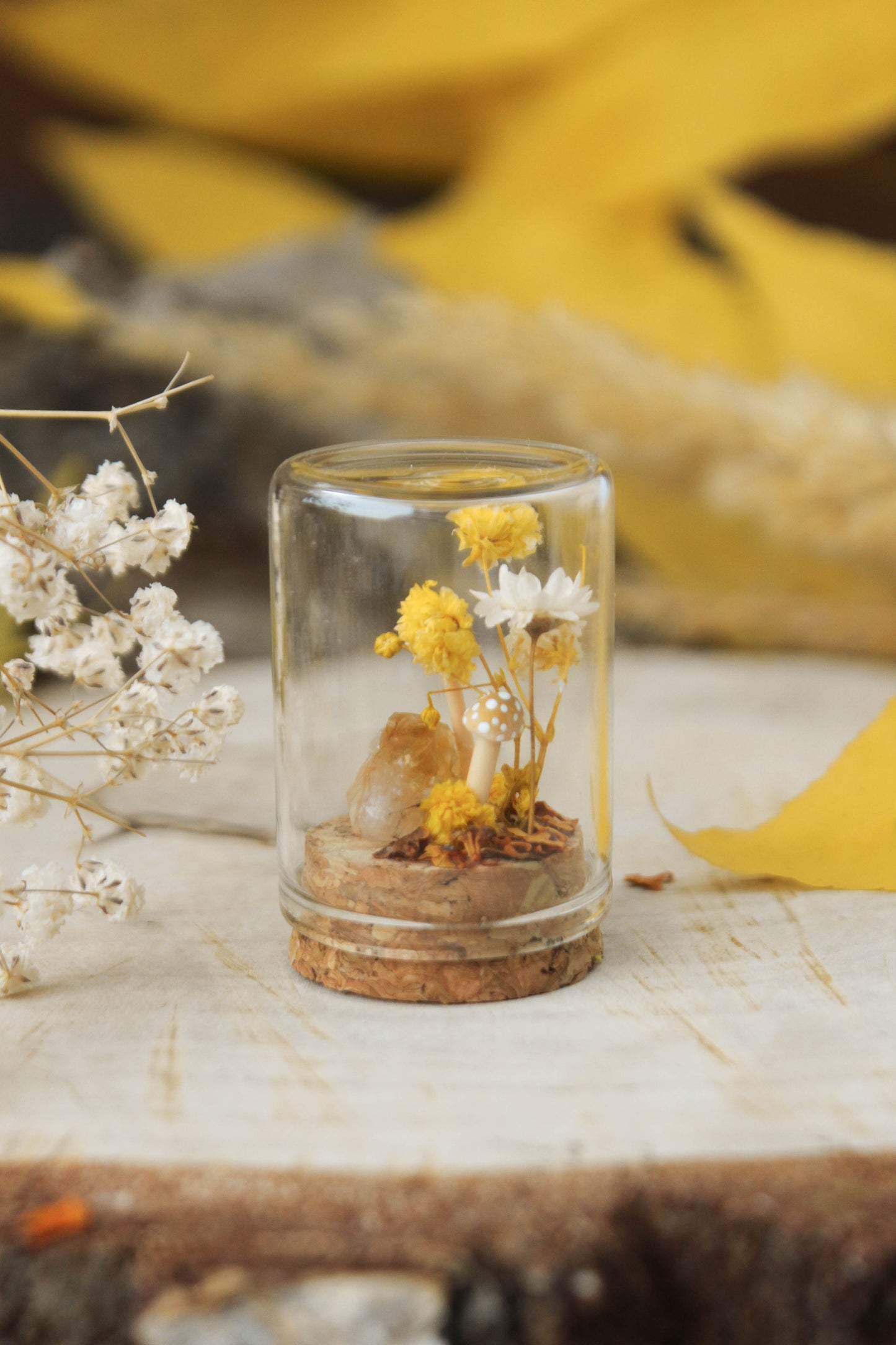 Miniature Crystal Terrariums