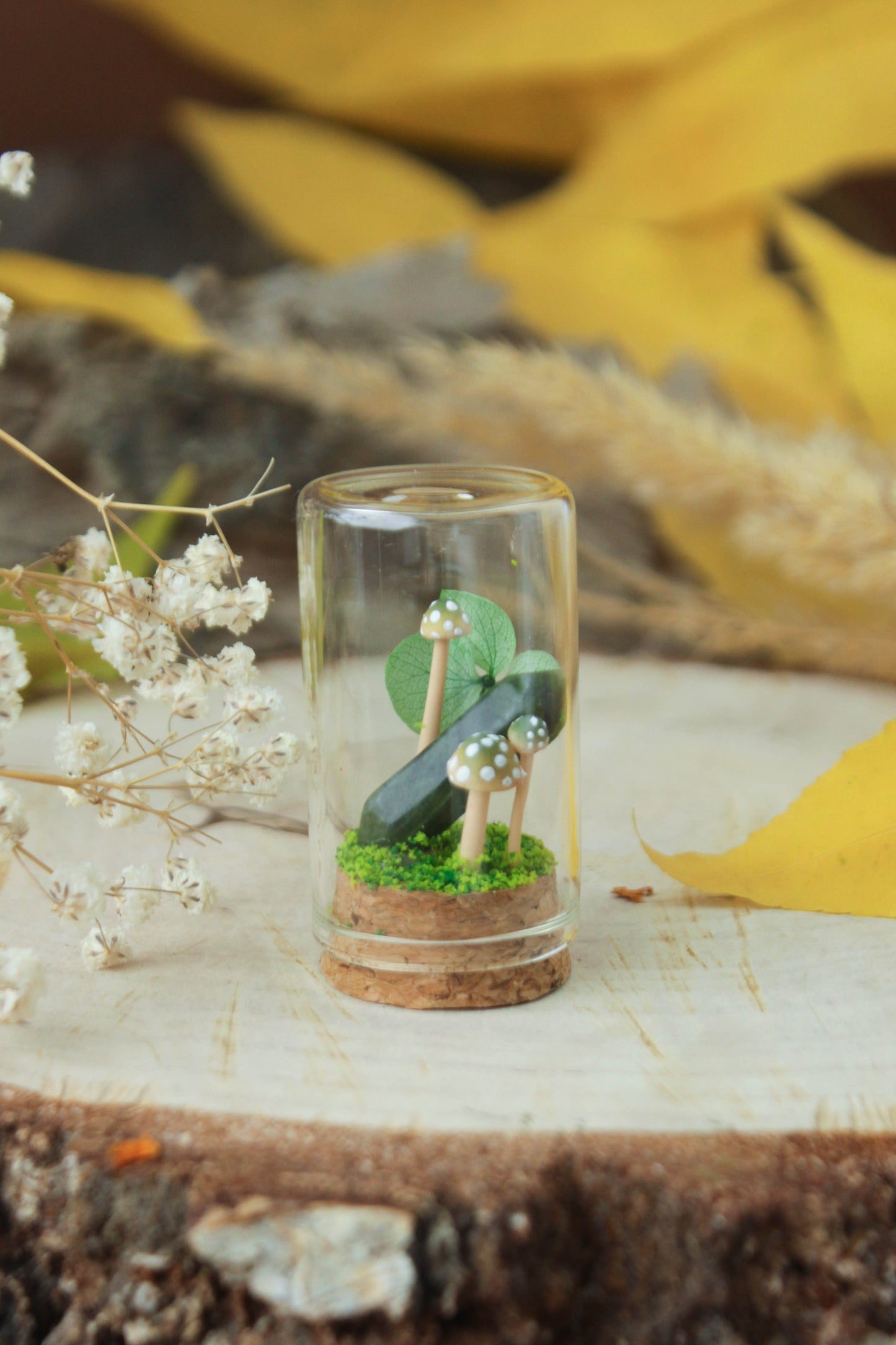 Miniature Crystal Terrariums