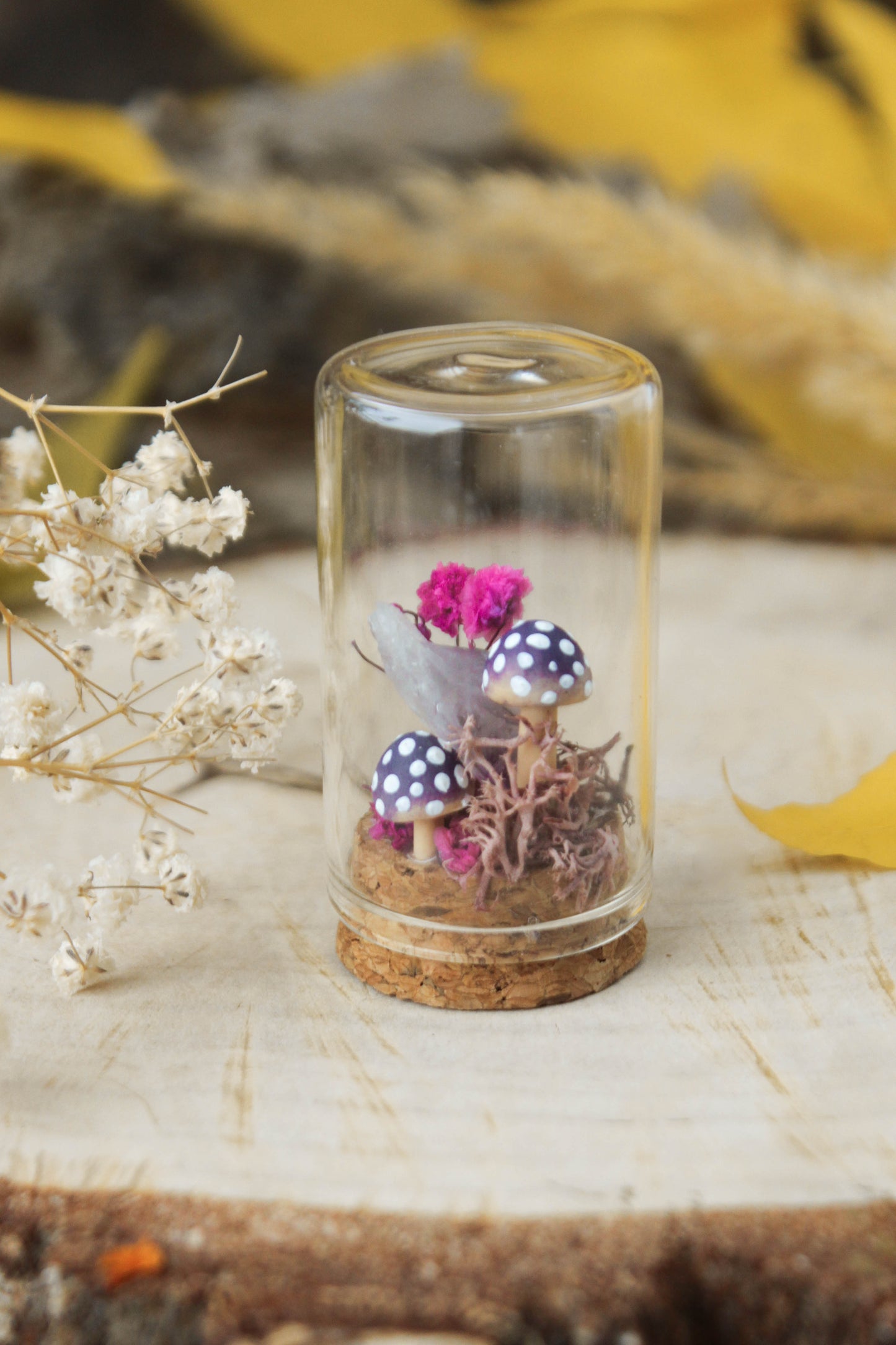 Miniature Crystal Terrariums