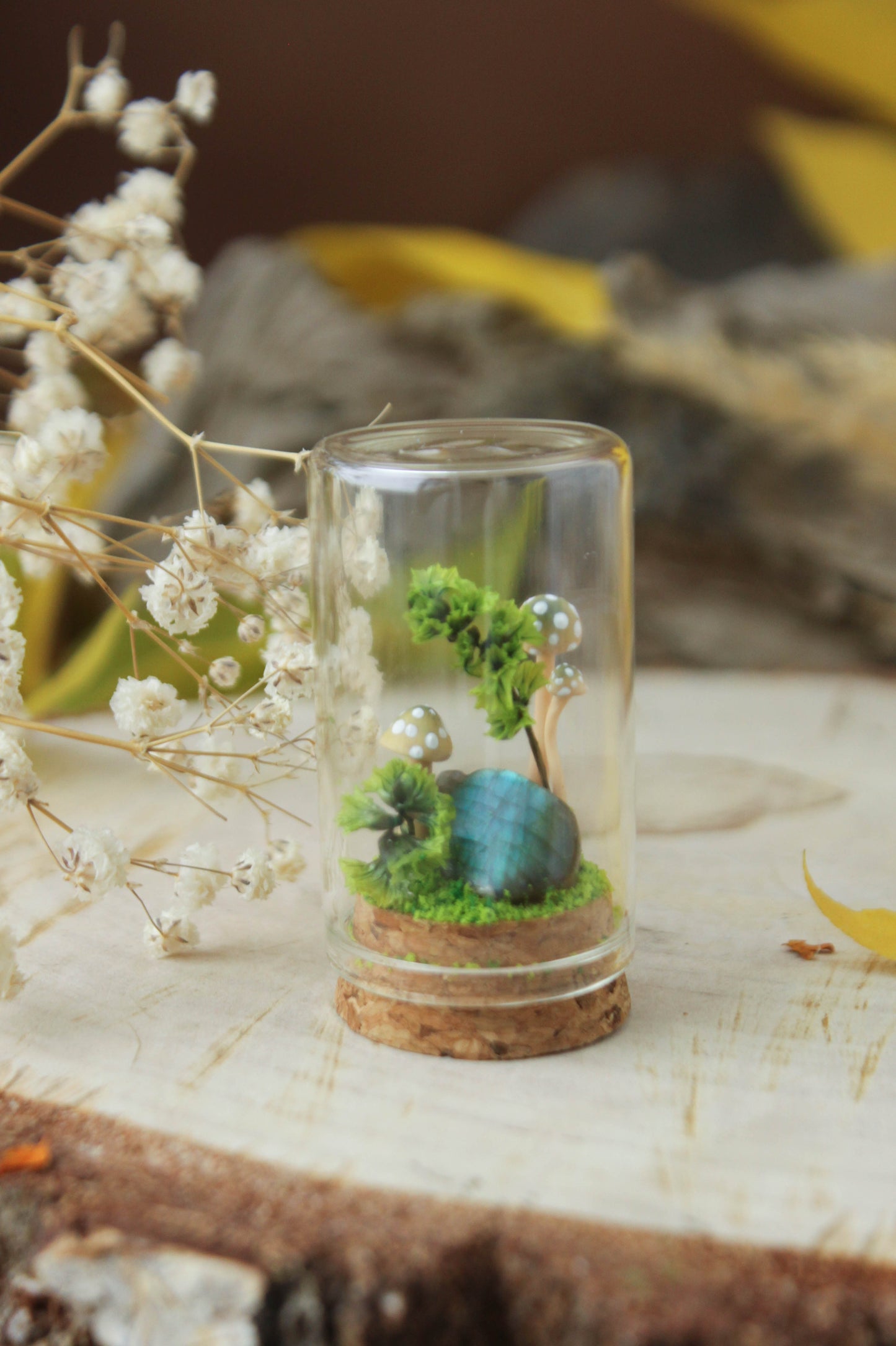 Miniature Crystal Terrariums