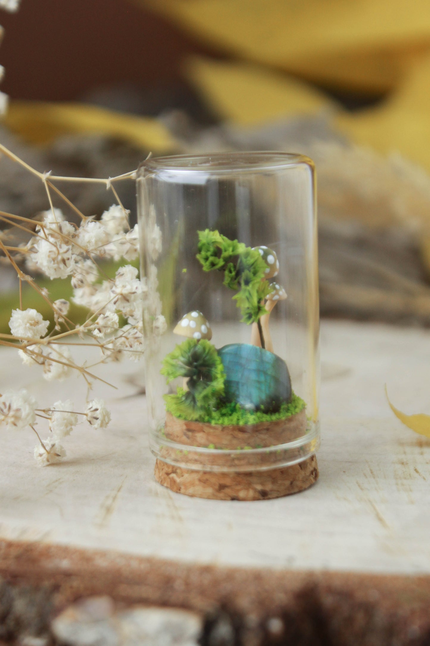 Miniature Crystal Terrariums