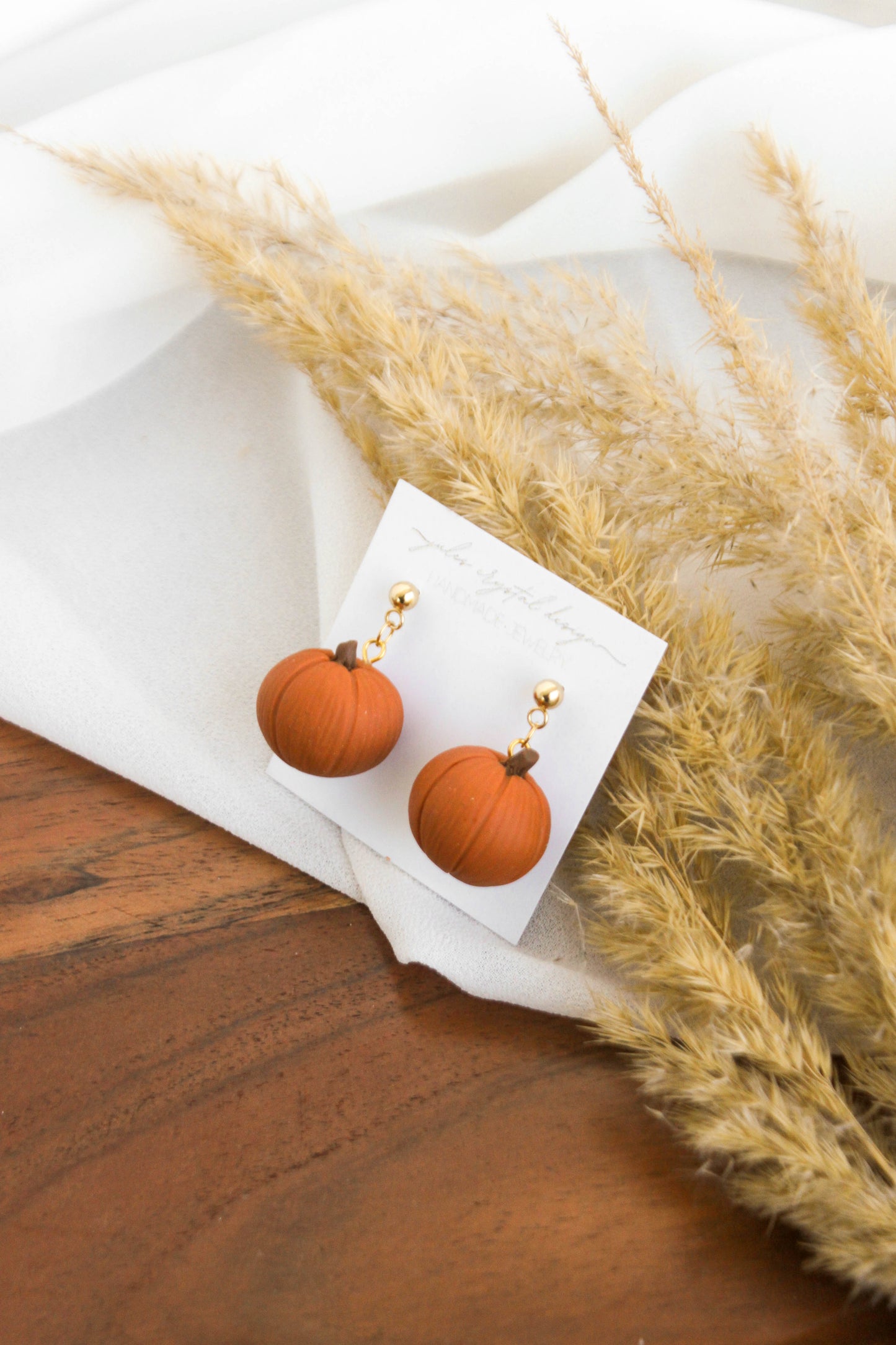 Pumpkin Earrings