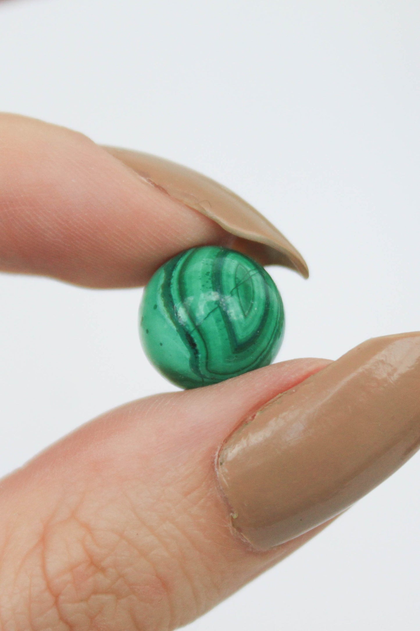 Mini Malachite Spheres