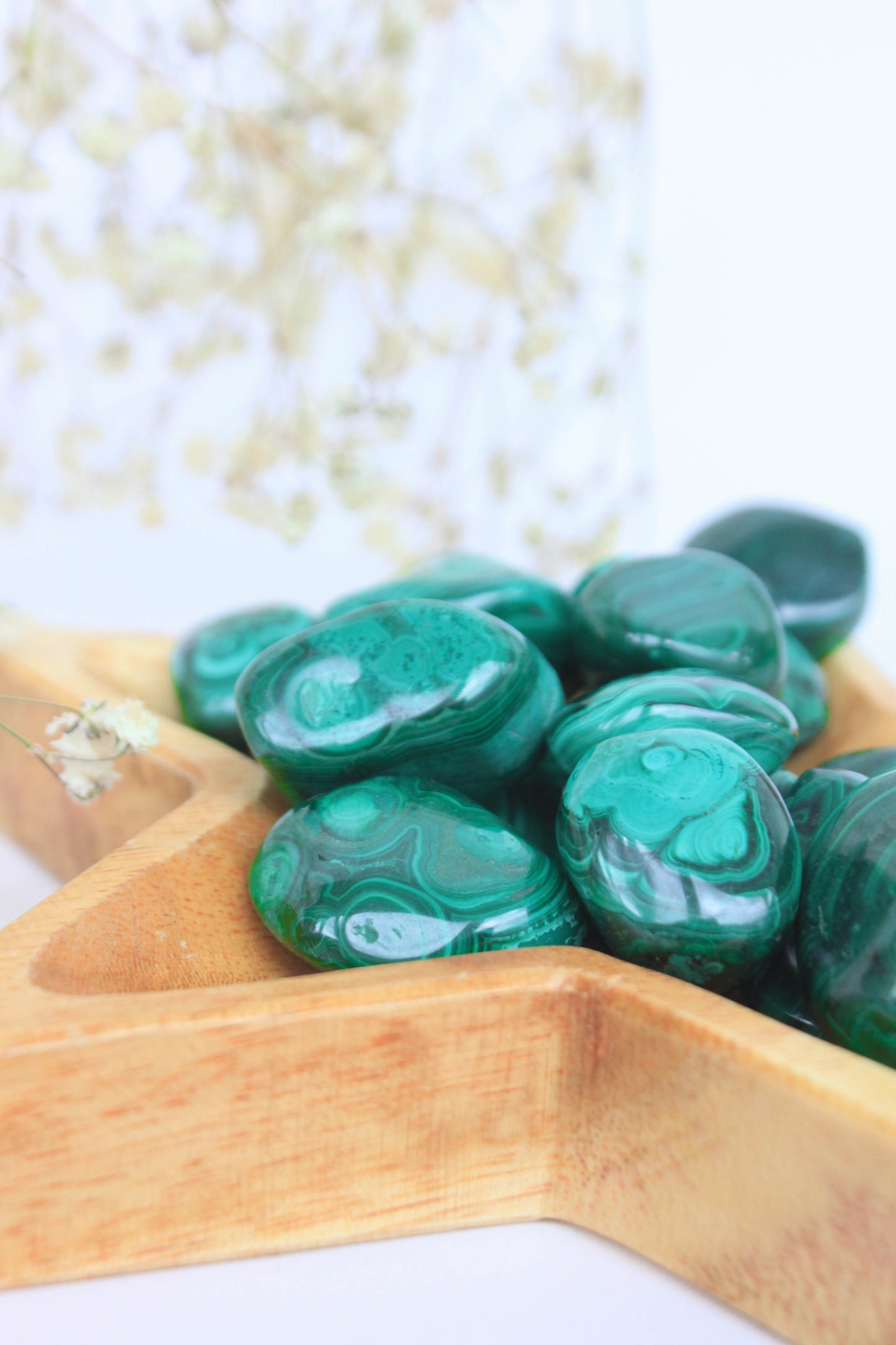 High Quality Large Malachite Tumbles