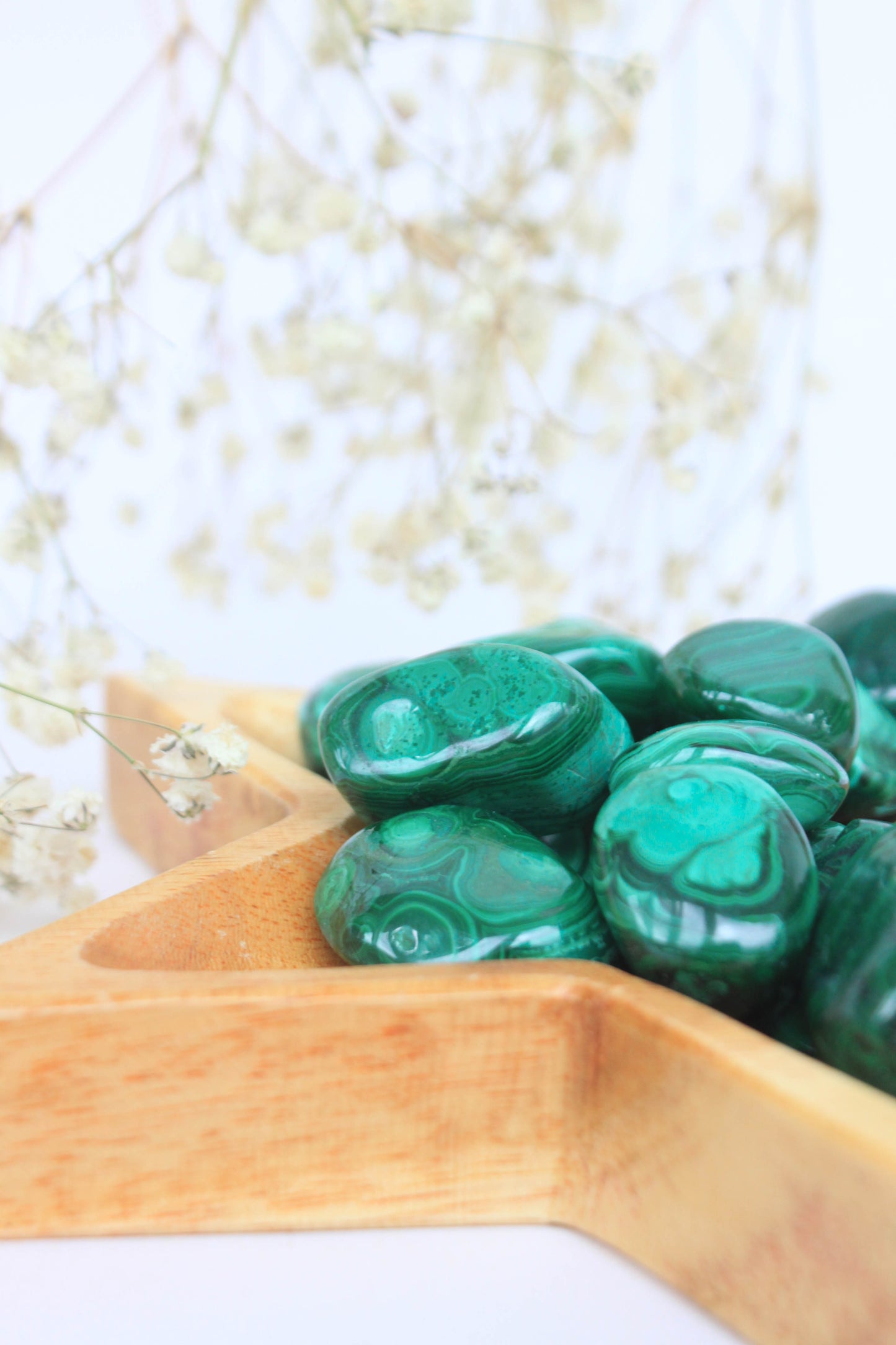 High Quality Large Malachite Tumbles