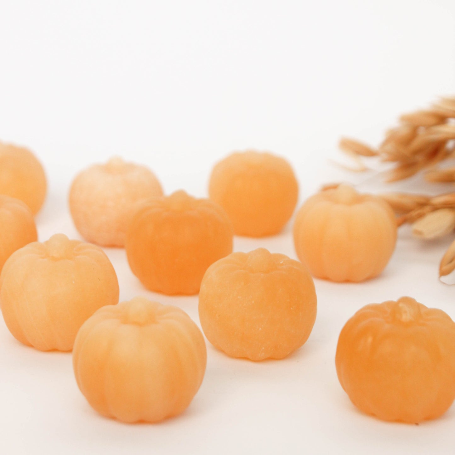 Orange Calcite Pumpkins