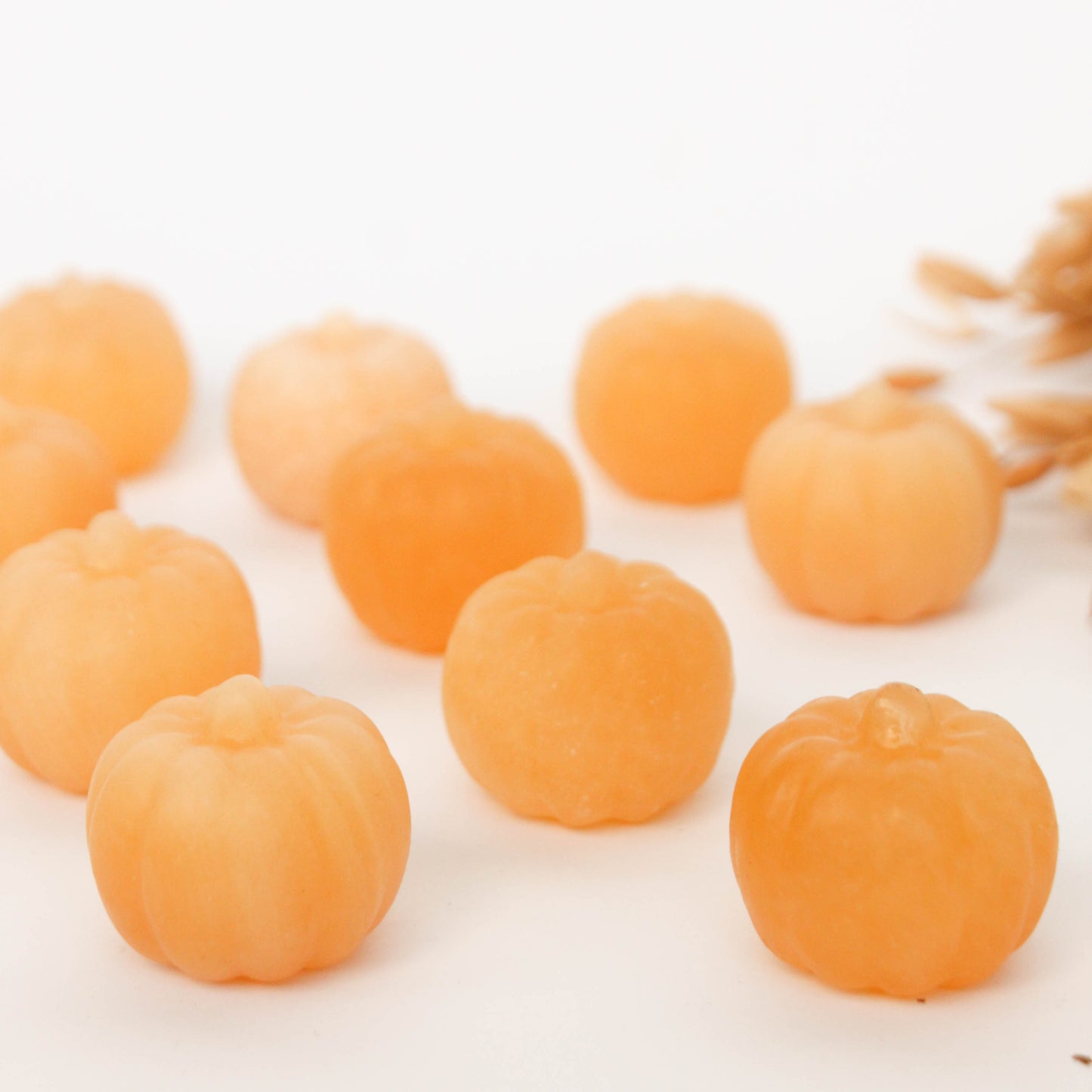 Orange Calcite Pumpkins