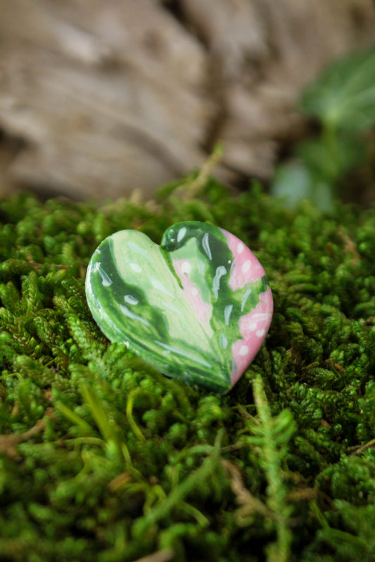 Caladium Leaf Pin