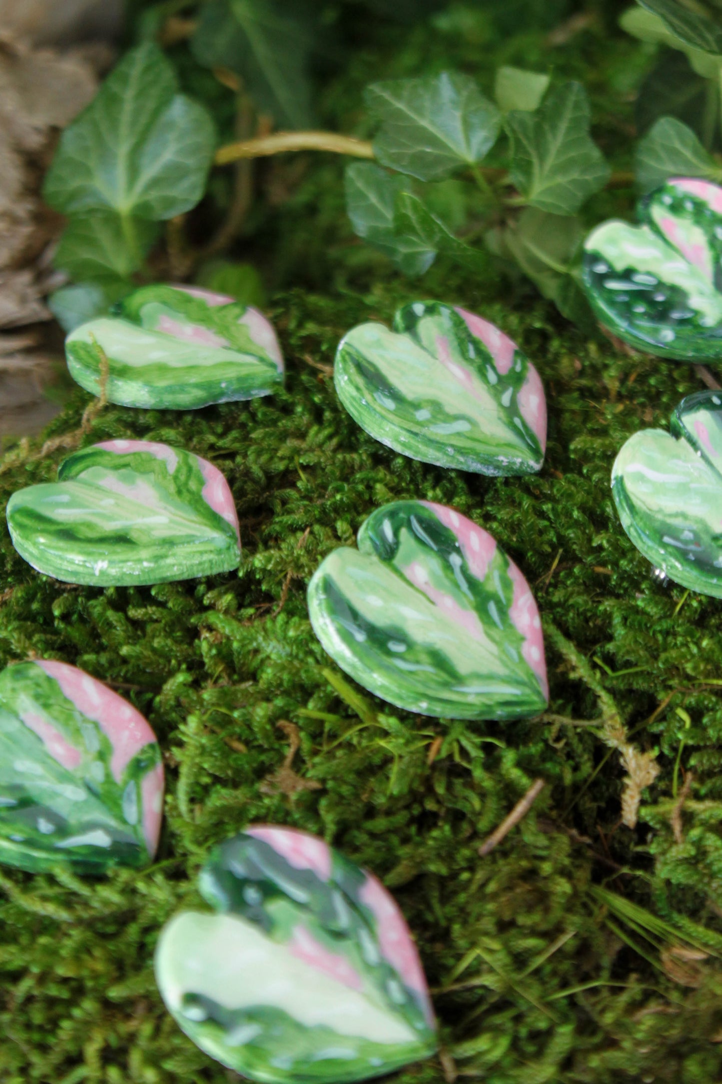 Caladium Leaf Pin