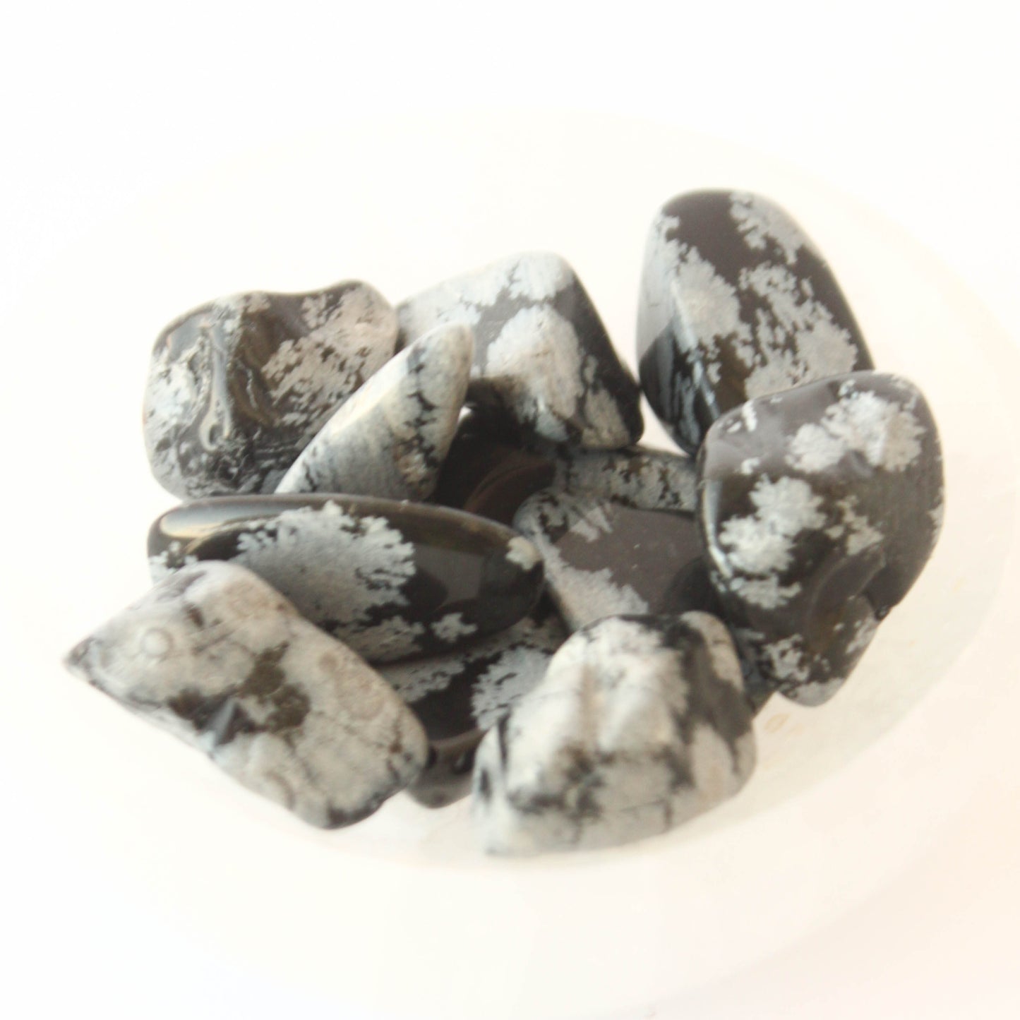 Snowflake Obsidian Tumbles