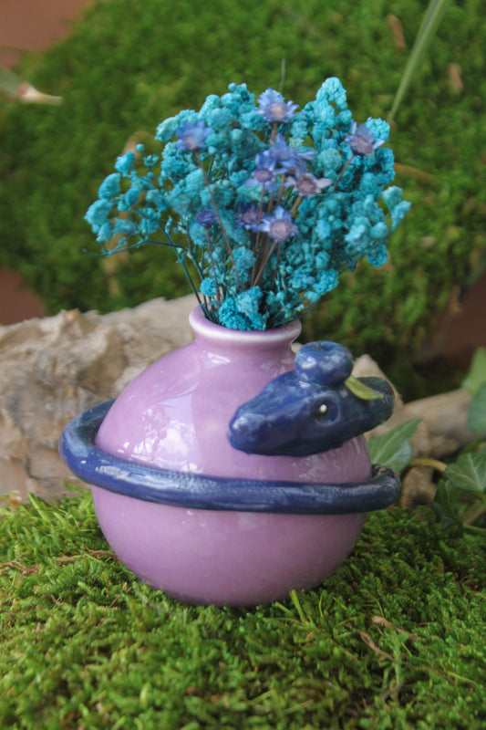 Boaberry Snake Vase