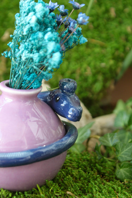Boaberry Snake Vase