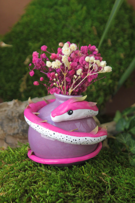 Pitaython Snake Vase