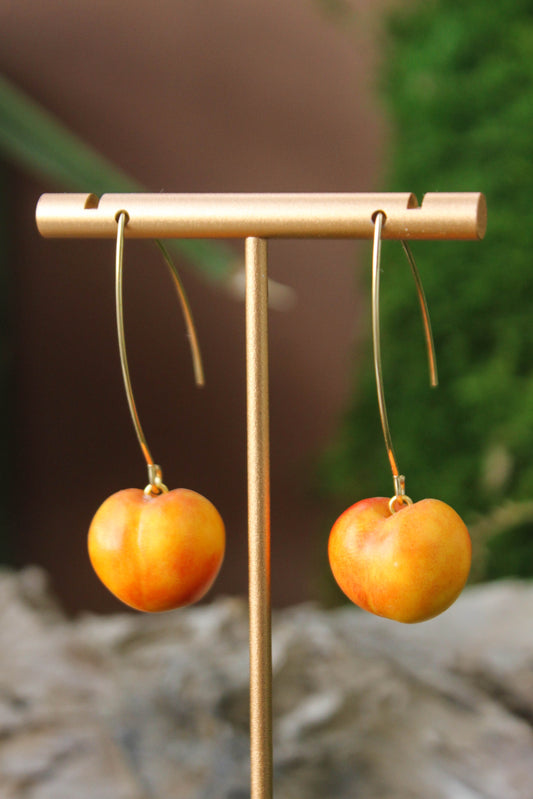 Yellow Cherries Earrings