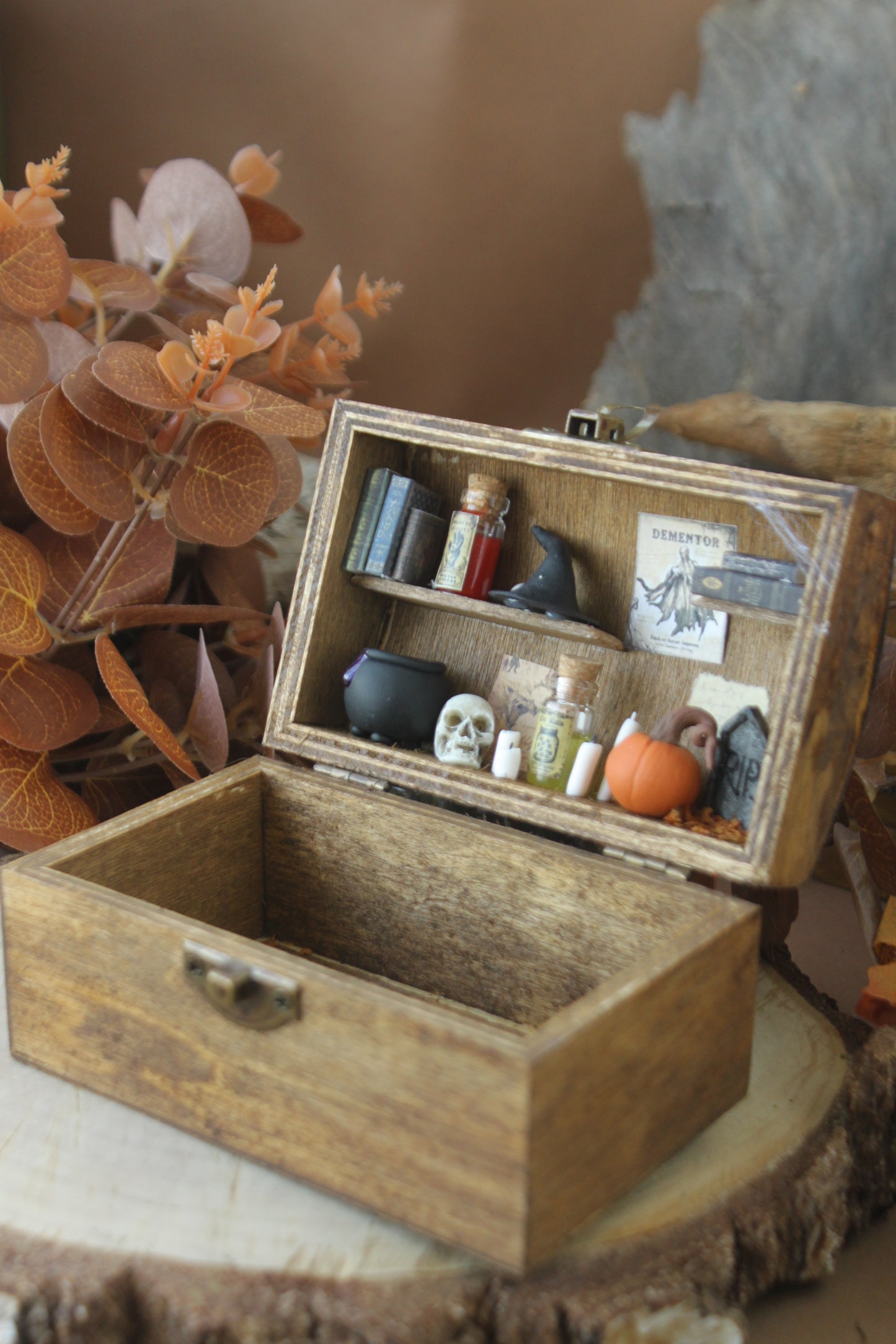 Frog Halloween Spooky Box