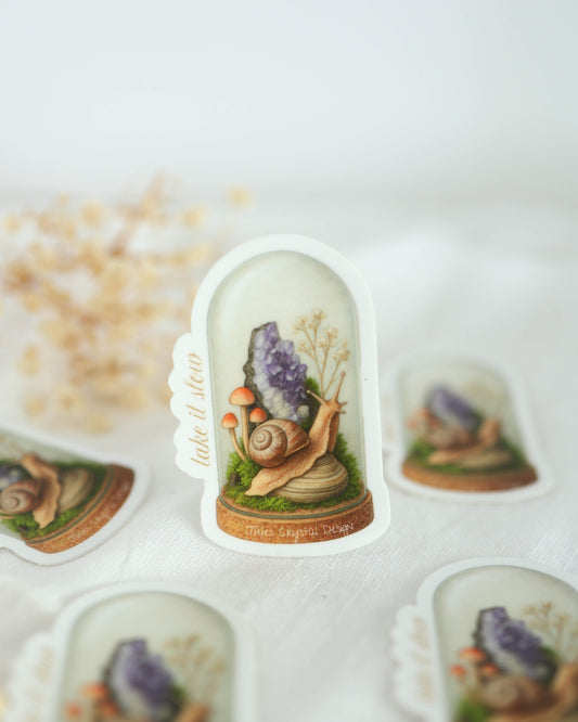 Sticker- Snail Terrarium