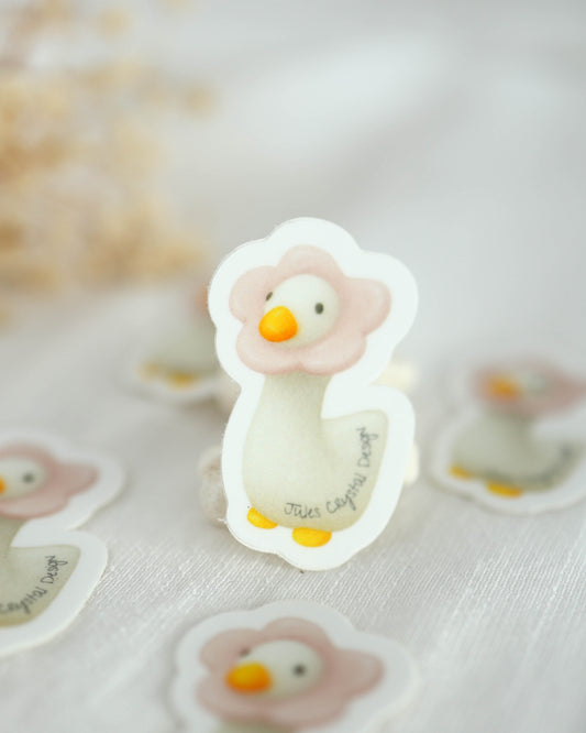 Sticker- Flowering Goose
