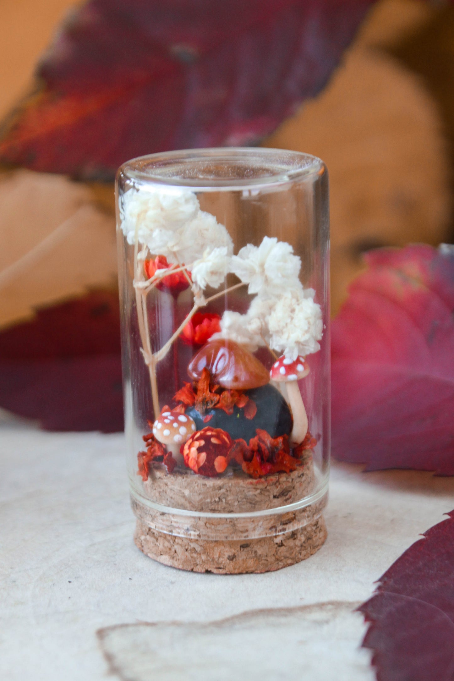 Red Miniature Terrariums