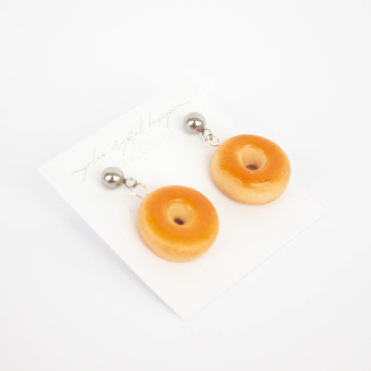 Caramel Donut Earrings