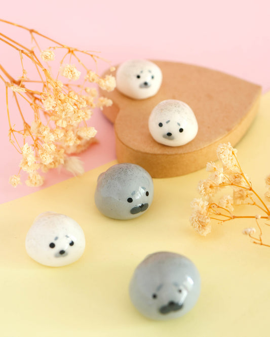 Chubby Seals Desk Friend Figurines