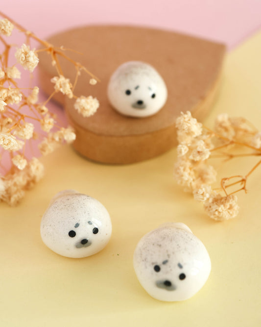Chubby Seals Desk Friend Figurines