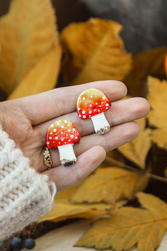 Amanita Muscaria Pin