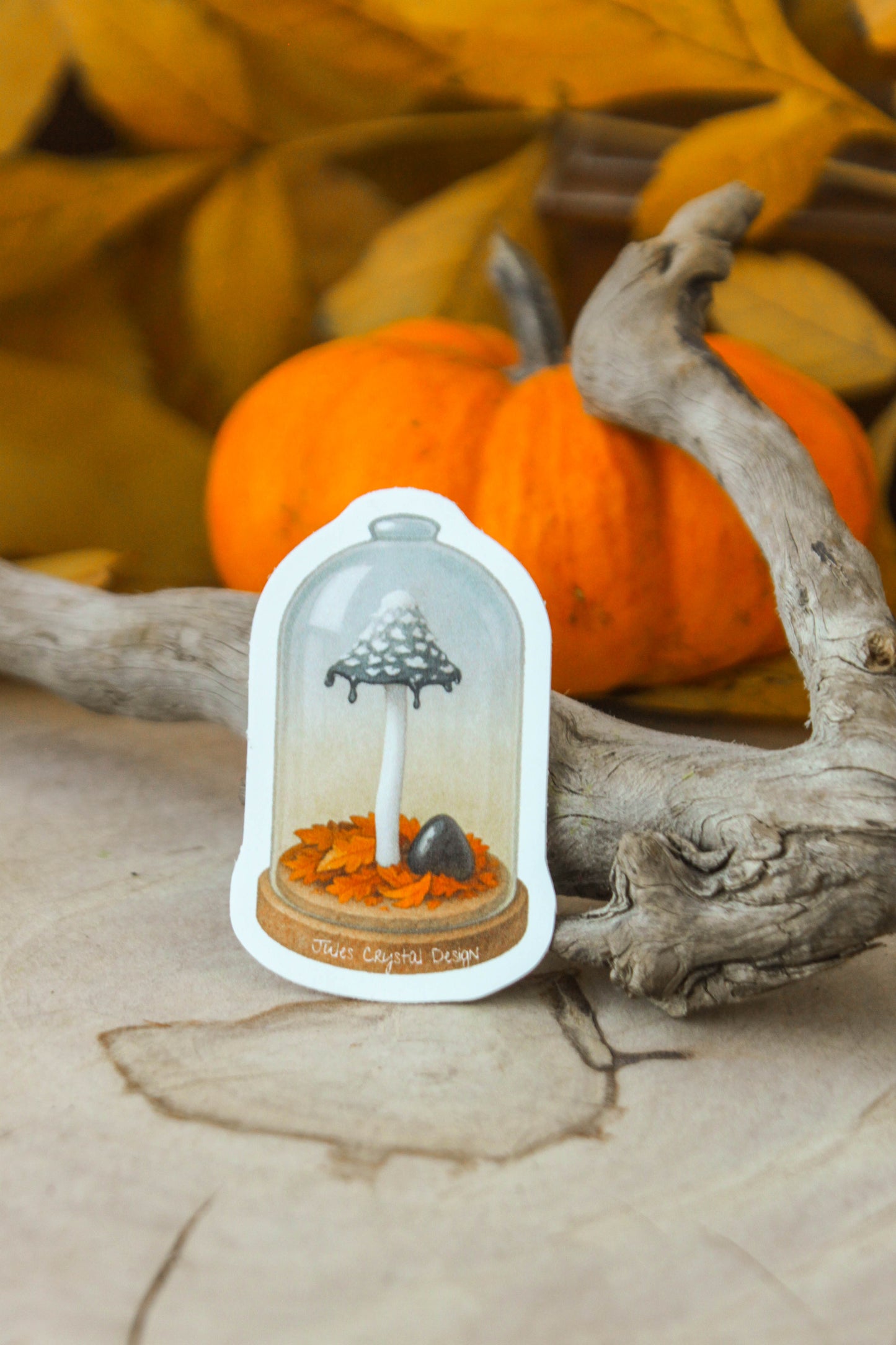 Inkcap Terrarium Sticker