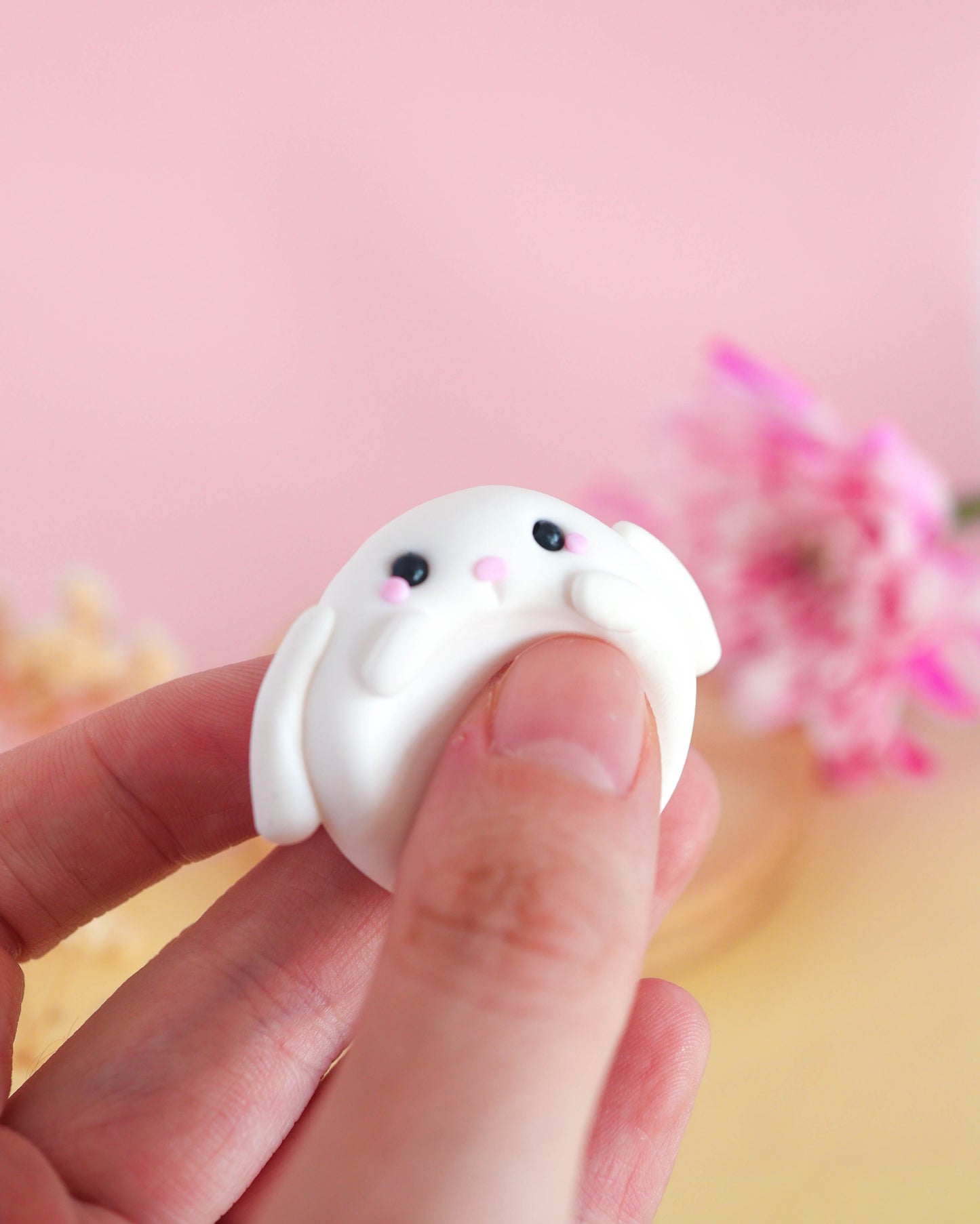 Bunny Worry Stone