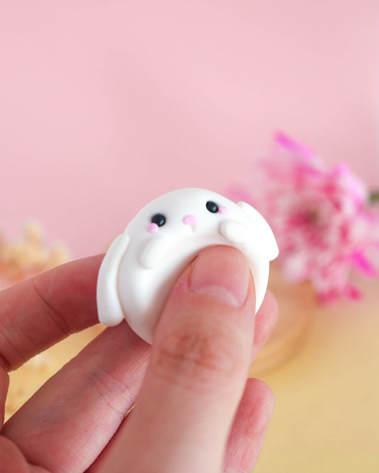 Bunny Worry Stone