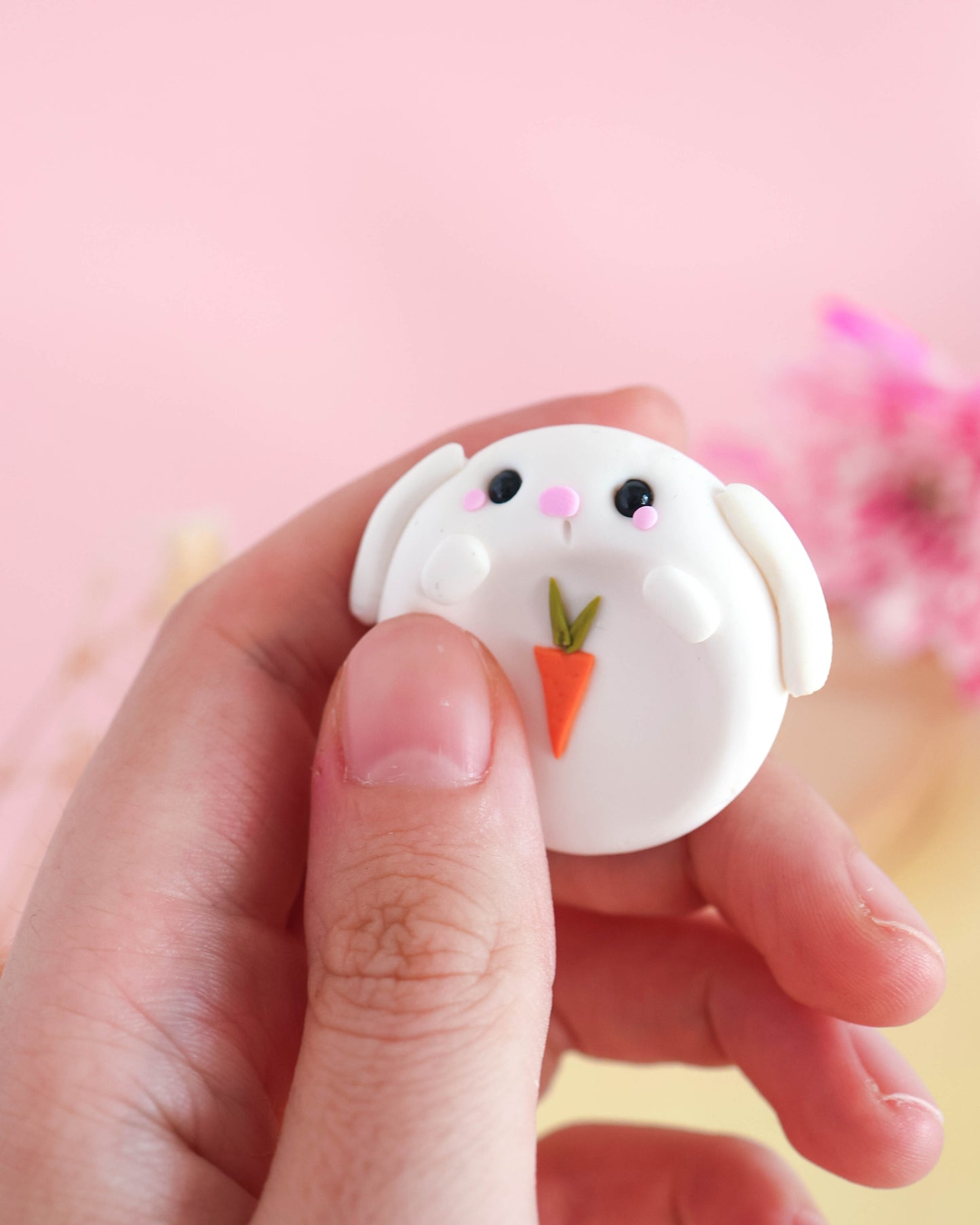 Bunny Worry Stone
