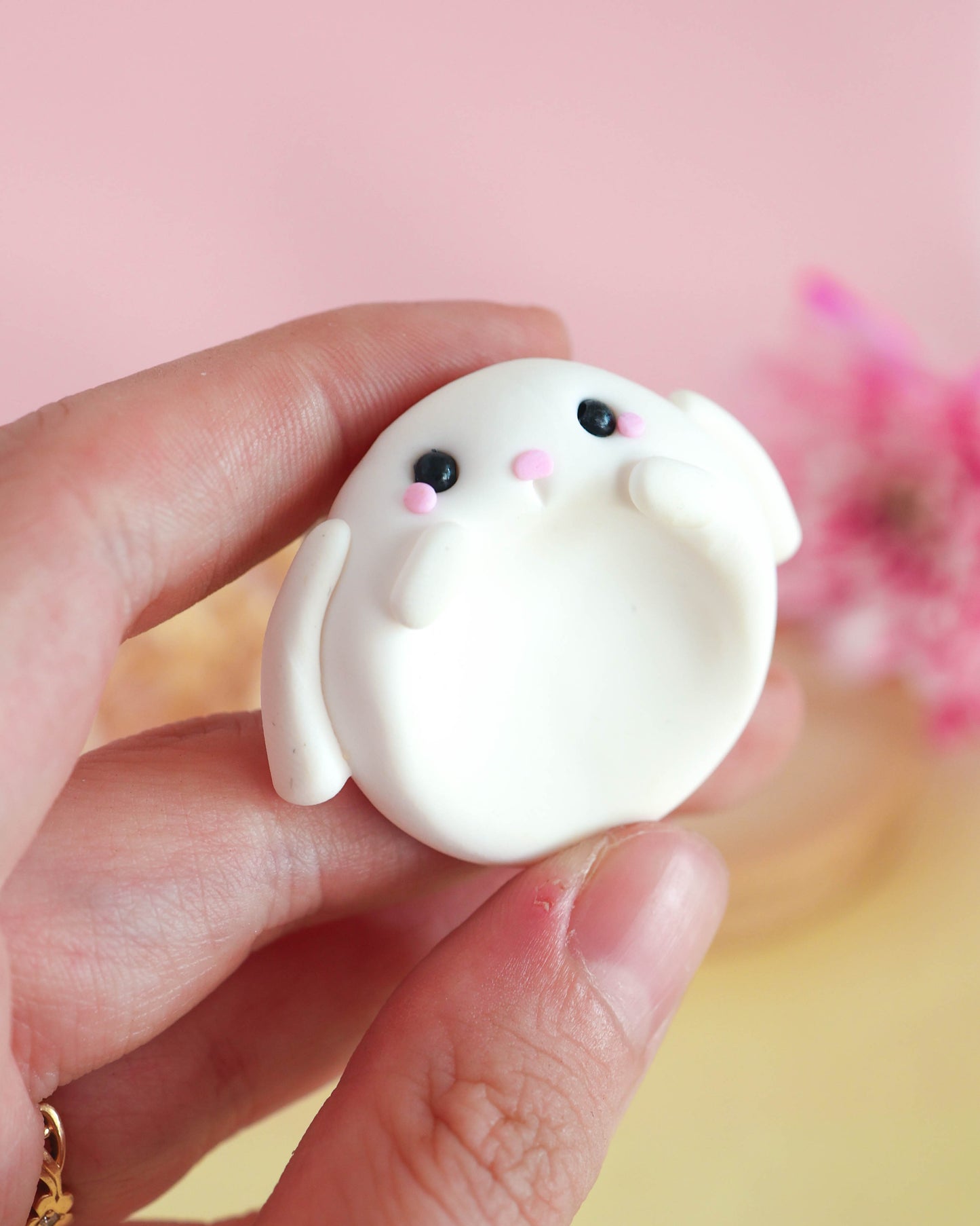 Bunny Worry Stone