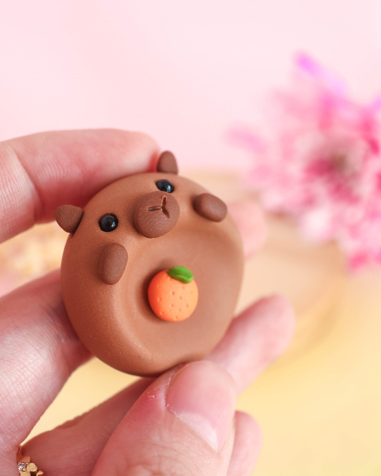 Capybara Worry Stone