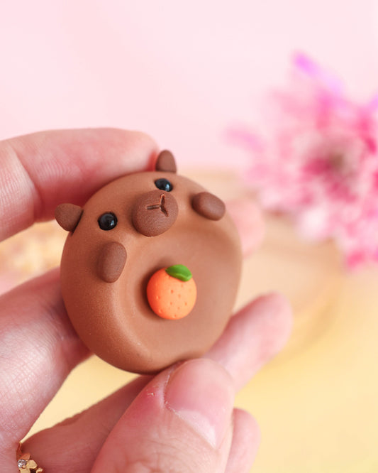 Capybara Worry Stone
