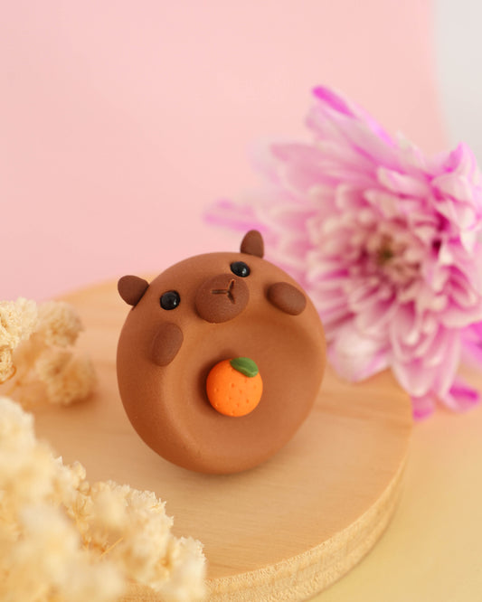 Capybara Worry Stone