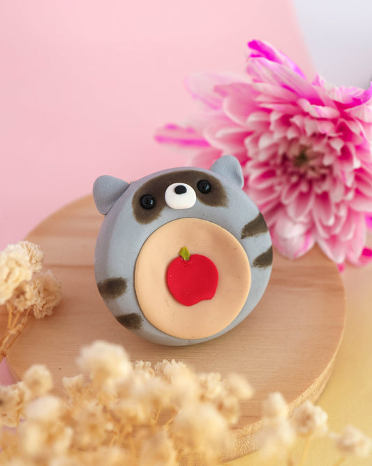 Stealing Raccoon Worry Stone