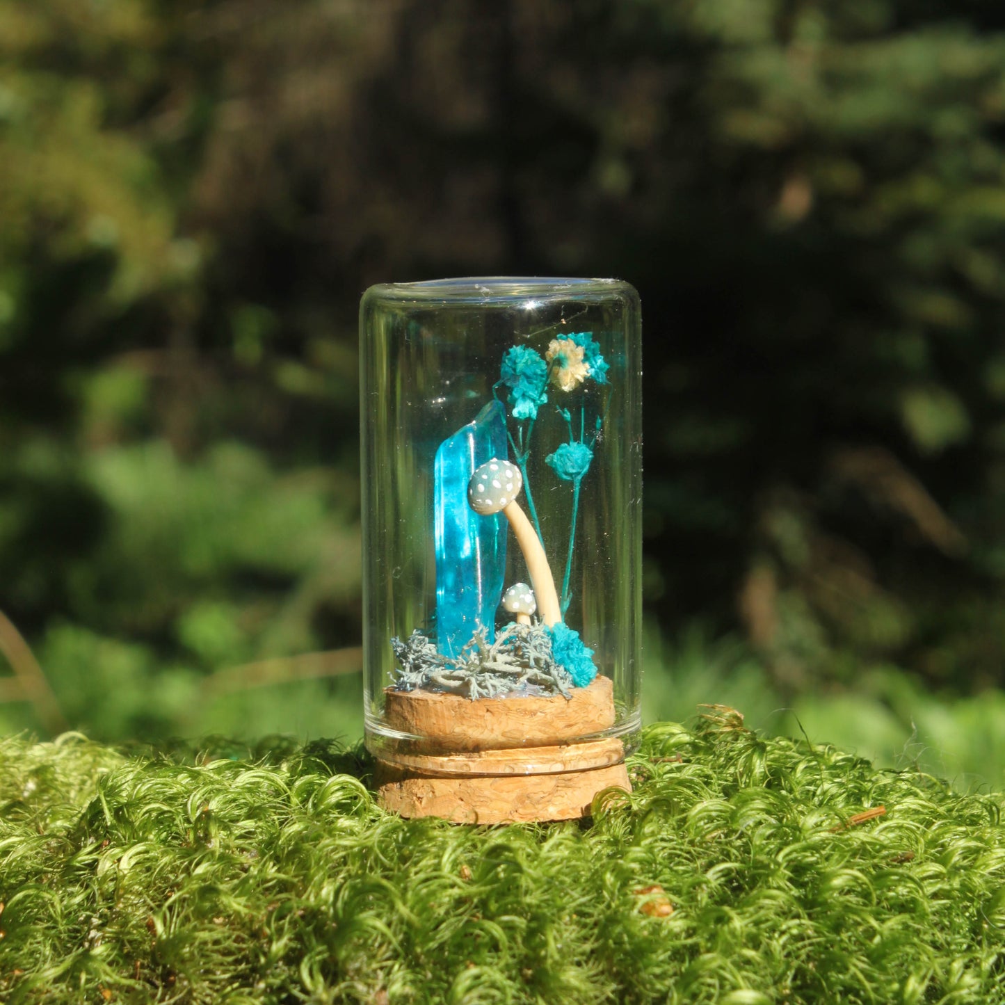 Miniature Crystal Terrariums